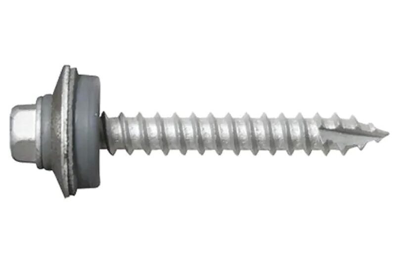 ProTite Wood Screw 3" long + 19mm EPDM washer (250/Bag)