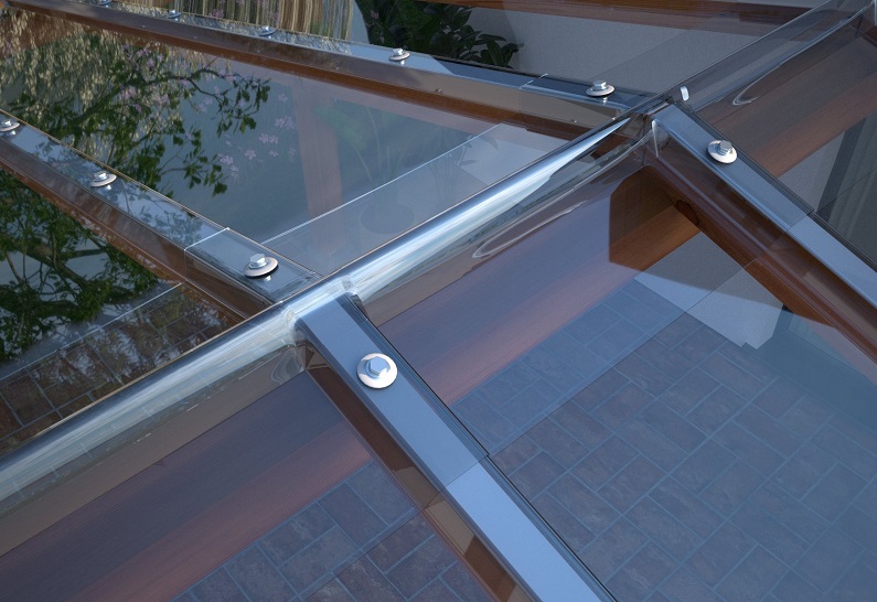 EZ GLAZE 50 LP - Ridge Cap - Bronze - Image 2